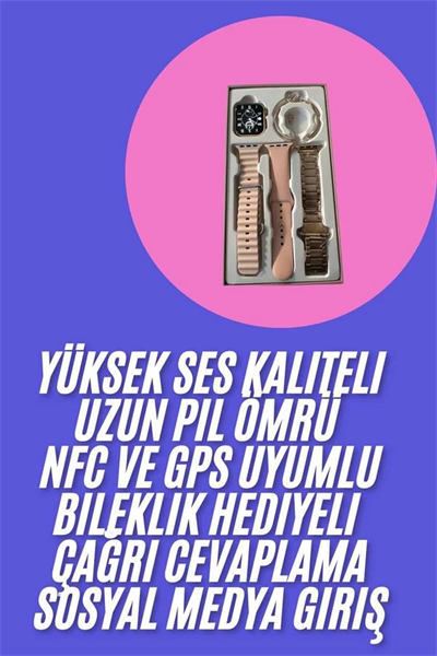 Genç Kızlara Özel Akıllı Saat 41 mm Çağrı Cevaplayabilen NFC ve GPS Uyumlu