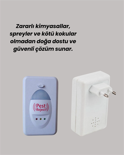 Geniş Alan Kapasiteli Sessiz Enerji Tasarruflu Haşere Kovucu