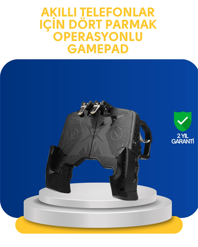 Gerçekçi Oyun Deneyimi Sunan Dört Parmak Mobil Gamepad