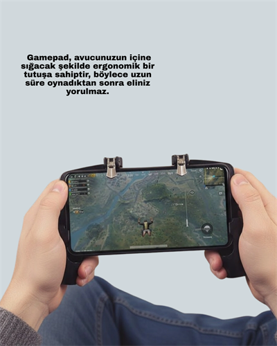 Gerçekçi Oyun Deneyimi Sunan Dört Parmak Mobil Gamepad