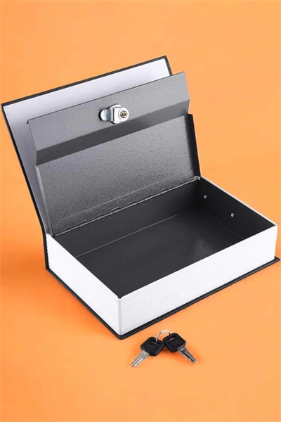 Gizli Kasa İngilizce Sözlüğü Kitap Görünümlü Anahtarlı Gizli Mini Çelik Kasa Kilitli