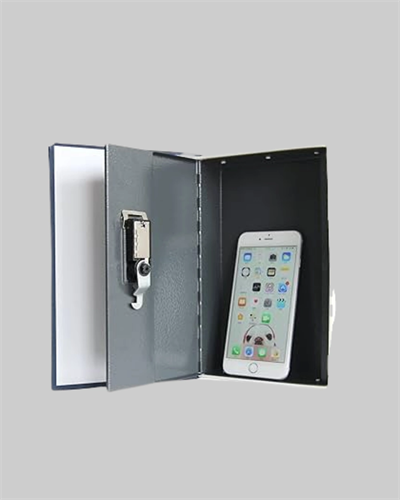 Gizli Kitap Kasa – Metal Gövdeli, Anahtarlı