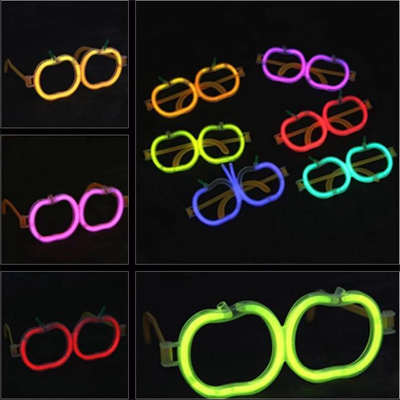 Glow  Elma Gözlük - Glow Partisi Gözlüğü - Glow  Gözlük 12 Adet