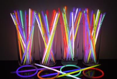 Glow Fosforlu Neon Bileklik 50 Adet (3936)