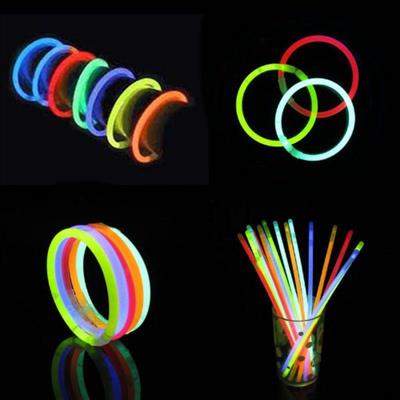 Glow Fosforlu Neon Bileklik 50 Adet (3936)