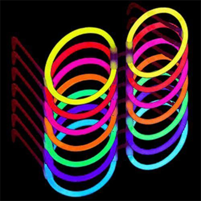 Glow Parti Gözlüğü Glow Partisi Yuvarlak Şekilli Fosforlu Gözlük 6 Adet