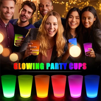 Glow Partisi Bardakları 6 Renk 6 Adet