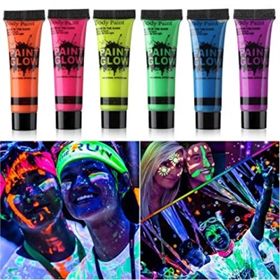 Neon Glow Fosforlu Krem Boya - 12 Adet