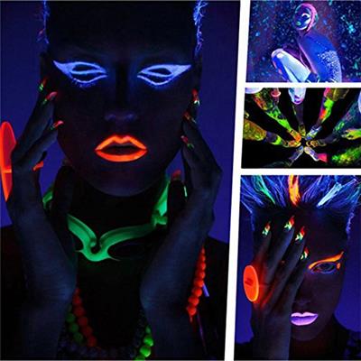 GlowPaint 6’lı Neon Boya – UV Işıkta Parlayan Makyaj Seti (3936)