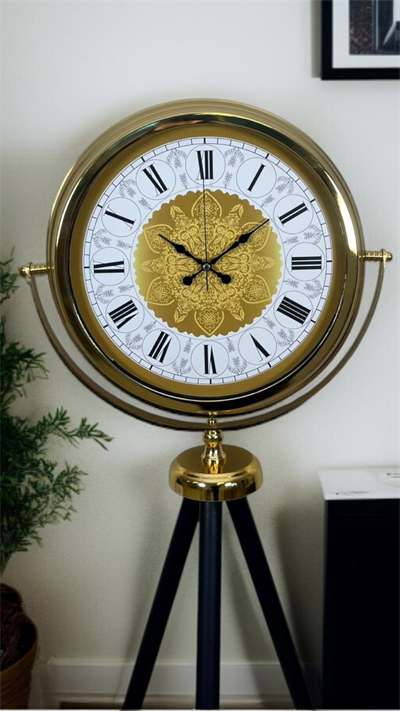 Gold Asalet Tripod Ayaklı Saat