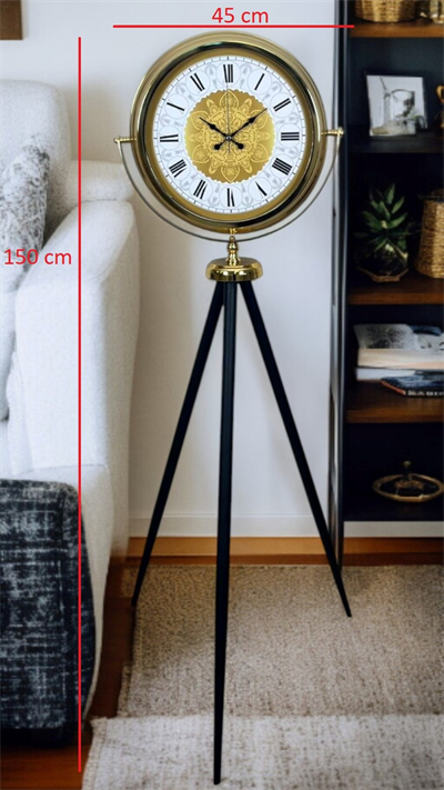 Gold Asalet Tripod Ayaklı Saat