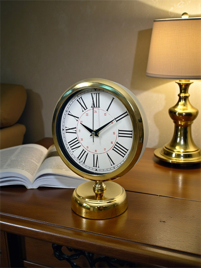 Gold Asaleti Roma 25 x 20 Cm Metal Masa Saati