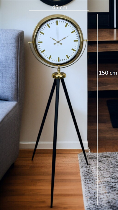 Gold Balance Tripod Ayaklı Saat