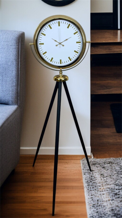 Gold Balance Tripod Ayaklı Saat