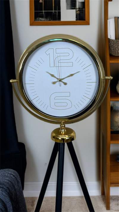 Gold Noble Radiance Tripod Ayaklı Saat