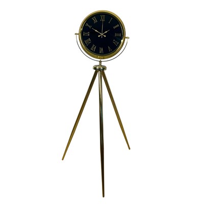 Gold Premium Aynalı Tripod 150 x 45 Cm Ayaklı Saat
