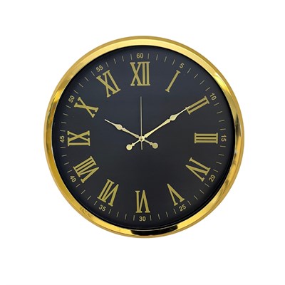 Gold Roma Victoria 52 x 52 Cm Duvar Saati