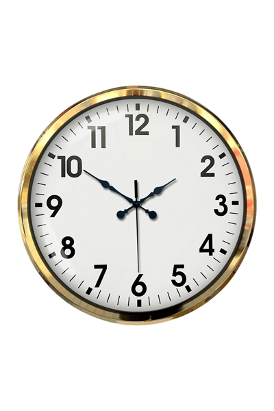 Gold Standart 52 Cm Metal Zarif Duvar Saati