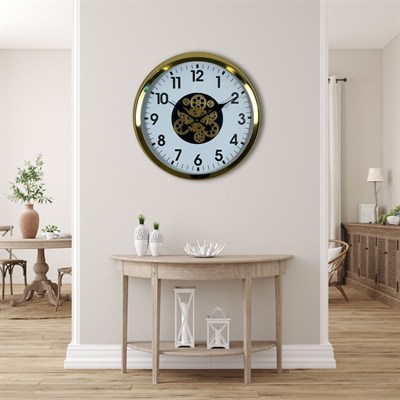 Gold Standart 60 Cm Çarklı Duvar Saati