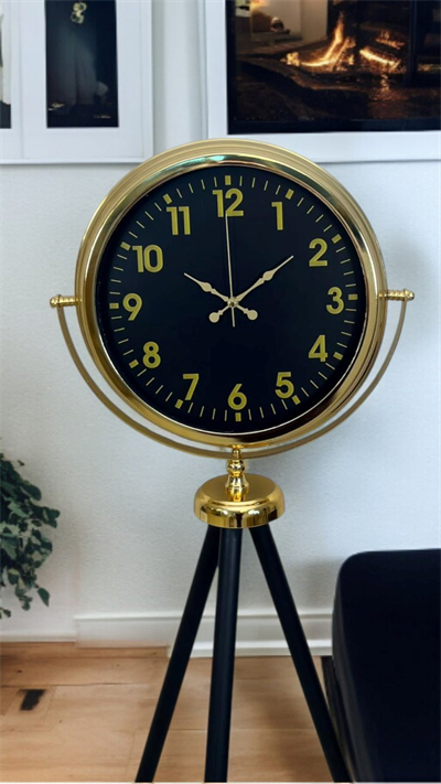 Gold Standart Tripod Ayaklı Saat