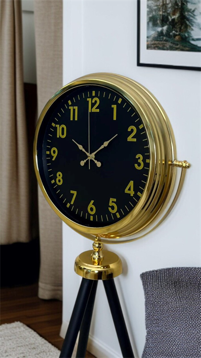 Gold Standart Tripod Ayaklı Saat