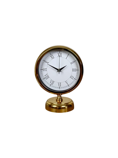 Golden Edge 25 x 20 Gold Metal Masa Saati