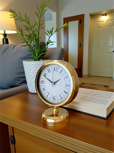 Golden Grace 25 x 20 Gold Metal Masa Saati