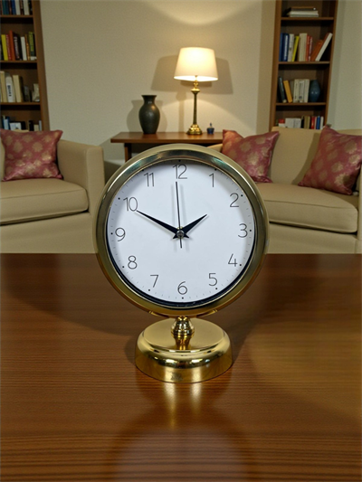 Golden Time 25 x 20 Cm Metal Masa Saati