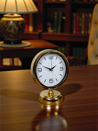 Golden Touch 25 x 20 Gold Metal Masa Saati