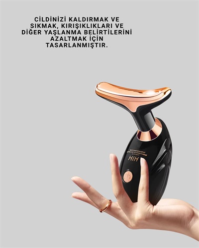 Göz Altı Serinletici Yüz Masaj Cihazı – Serum Emilimini Artırır