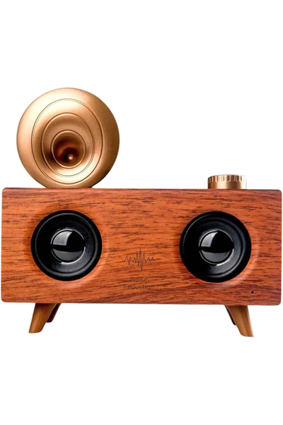 Gramafon Nostaljik Radyo Yüksek Ses Kalitesi USB TF Kart Aux