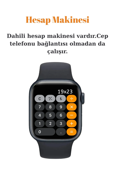 Gri Akıllı Saat, Nabız Sensörü ve GPS Özellikli, Suya Dayanıklı, Silikon Kordonlu