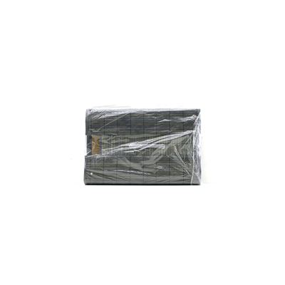 Gri Dikdörtgen 2 Bölmeli 52x32cm Y:63cm Bambu Ahşap Kirli Çamaşır Sepeti Kumaş Çantalı İp Kulp Bx40