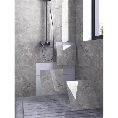 Gri Mermer Desen Duvar Sticker (30*30)