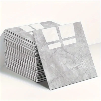 Gri Mermer Desen Duvar Sticker (30*30)