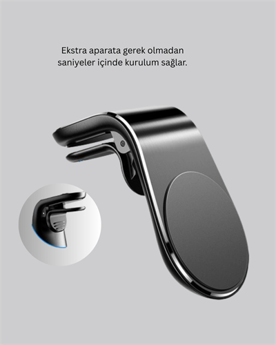 Güçlü Mıknatıslı Araç İçi Telefon Tutucu – Evrensel Uyum Yeni Nesil