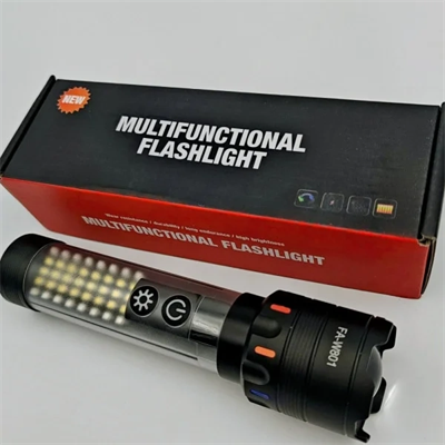 Güçlü Taktik Led El Feneri Paweınuo Sdt53 – 3800lm, 35w, Yan Cob Aydınlatma Ve Type-c Şarj Özelliğine Sahip Bx40
