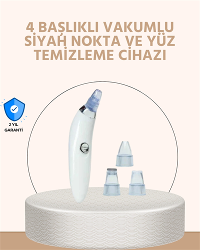 Güçlü Vakumlu Siyah Nokta Temizleyici – Cilt Pürüzlerini Gideren