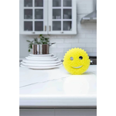 Gülen Yüz Bulaşık Süngeri 2li Set