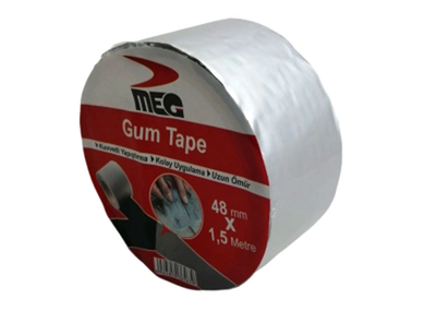 Gum Tape 48mmx1.5mt Su Sızdırmaz Sakız Tamir Bantı Bx40