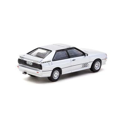 Gumus 1/64 Olcek Audi Quattro Diecast Model Araba - Schuco X Eco Lounge Isbirligi BX-313344