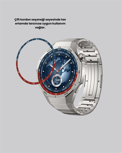 Gümüş Akıllı Saat 46mm Kasa