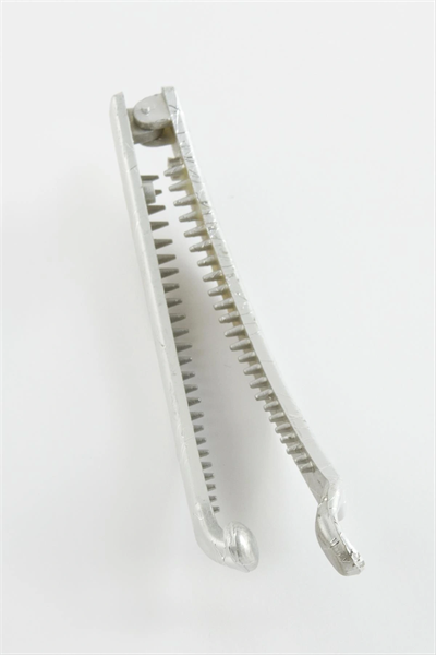 Gümüş Renkli Muz Toka 11 cm