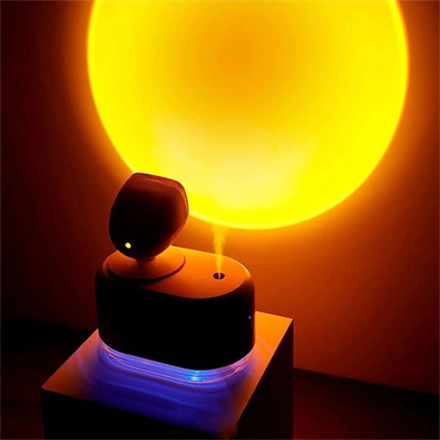 Gün Batımı Lambalı Hava Nemlendiricisi