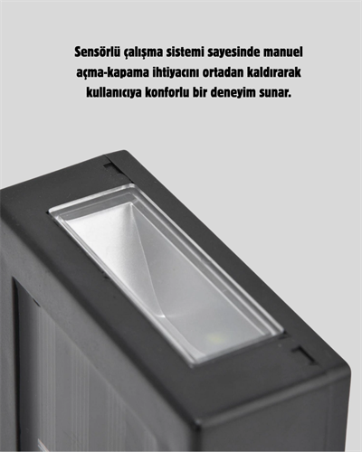 Güneş Enerjili 6 LED Solar Lamba – Fotoselli, Su Geçirmez ve Çevre Dostu Bahçe Işığı