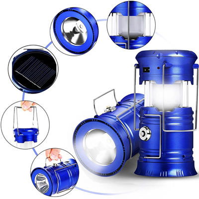 Güneş Enerjili Açılır Kapanır Kamp Lambası Bx40
