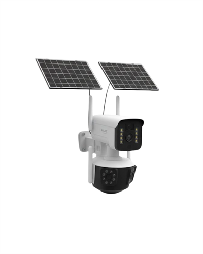 Güneş Enerjili Arıcı Kamerası 4G SIM Kartlı 9MP Üç Lens Yayla Güvenlik Kamerası 2 Yıl Garantili