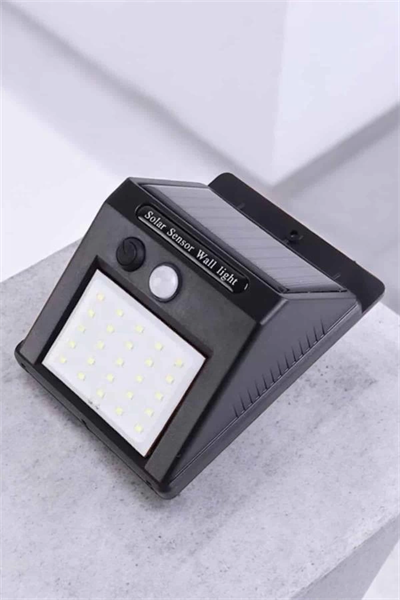 Güneş Enerjili Bahçe Lambası Solar Gece Aydınlatma Sensörlü Lamba