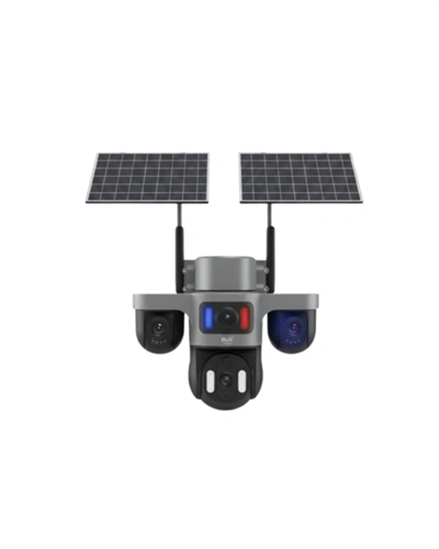 Güneş Enerjili Çiftlik Kamerası 3 Lensli 9MP Solar Kamera 2 Yıl Garantili