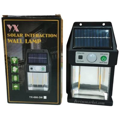 Güneş Enerjili Duvar Lambası YX-666 3W (3936)